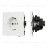 Механизм электрической розетки Arlight SCT-TENDO-MEU1-SFPL-WH (230V, 16A) 054641 054641 - 1