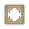 Рамка пластиковая на 1 пост Arlight FRM-TENDO-SFPL-1-GD 054643 054643 - 3