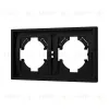 Рамка пластиковая на 2 поста Arlight FRM-TENDO-SFPL-2-BK 054646 054646 - 1