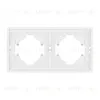 Рамка пластиковая на 2 поста Arlight FRM-TENDO-SFPL-2-WH 054649 054649 - 3