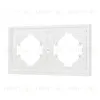 Рамка пластиковая на 2 поста Arlight FRM-TENDO-SFPL-2-WH 054649 054649 - 1