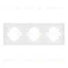 Рамка пластиковая на 3 поста Arlight FRM-TENDO-SFPL-3-WH 054653 054653 - 2