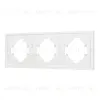 Рамка пластиковая на 3 поста Arlight FRM-TENDO-SFPL-3-WH 054653 054653 - 1