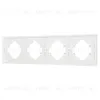 Рамка пластиковая на 4 поста Arlight FRM-TENDO-SFPL-4-WH 054656 054656 - 1