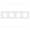 Рамка пластиковая на 4 поста Arlight FRM-TENDO-SFPL-4-WH 054656 054656 - 2