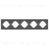 Рамка пластиковая на 5 постов Arlight FRM-TENDO-SFPL-5-GR 054659 054659 - 2