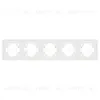 Рамка пластиковая на 5 постов Arlight FRM-TENDO-SFPL-5-WH 054660 054660 - 2