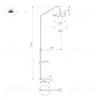 Торшер Arlight SP-RINAR-FLOOR-5W Warm3000 (BK, 36 deg, 230V) (IP20 Металл) 059322 059322 - 3