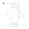 Трековый трехфазный светильник Arlight LGD-URANUS-4TR-R75-18W/25W Warm3500-MIX (WH, 20-50 deg, side holder, 230V) (IP20 Металл) 059362 059362 - 2