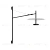 Бра Arlight SP-CAMPANA-WALL-L1450-9W Warm3000 (BK, 130 deg, 230V, TELESCOPIC) (IP20 Металл) 059596 059596 - 1