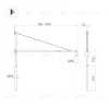 Настенный светильник Arlight SP-KANEL-WALL-6W Warm3000 (BK, 36 deg, 230V, TELESCOPIC) (IP20 Металл) 059601 059601 - 3