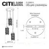Подвесной светильник Citilux Ronin CL326013 CL326013 - 9