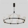 Подвесная люстра Crystal Lux DUET SP56W LED BLACK DUET SP56W LED BLACK - 1