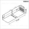 Соединитель с токопроводом прямой Novotech Port Vector 135312 135312 - 2