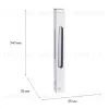 Трековый магнитный светильник (CCT+SMART) Reluce 13001-9.3-001UR magnetic LED16W BK CCT+SMART 13001-9.3-001UR magnetic LED16W BK CCT+SMART - 4