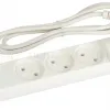 Удлинитель Эра U-3-1,5m-USB-W 3 розетки + 3xUSB A+C 1,5м 10А белый Б0069075 - 1
