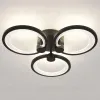 Потолочный светильник Эра Модерн Odry CLL-1-46W 3K-6,5K RC BK Б0069750 - 2