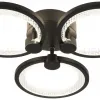 Потолочный светильник Эра Модерн Odry CLL-1-46W 3K-6,5K RC BK Б0069750 - 3