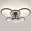 Потолочный светильник Эра Модерн Odry CLL-1-117W 3K-6,5K RC BK Б0069752 - 5