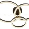 Потолочный светильник Эра Модерн Bloom CLL-1-110W 3K-6K RC BK Б0069754 - 1