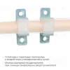 Комплект (5шт) крепежей для светодиодной ленты НЕОН COB 220В, 288д/м арт.17-51/52/53 Apeyron 09-144 09-144 - 3
