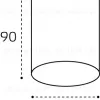 Потолочный светильник влагозащищенный Italline IT014-0207 nickel IT014-0207 nickel - 6