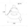 Встраиваемый светильник Italline M01-1021 white M01-1021 white - 2