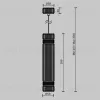 Подвесной светильник Maytoni Metropolis MOD475PL-01BS MOD475PL-01BS - 6