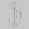 Подвесной светильник Maytoni Vita MOD451PL-L8B3K MOD451PL-L8B3K - 6