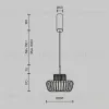Подвесной светильник Maytoni Namiki MOD465PL-L12BK2 MOD465PL-L12BK2 - 3