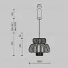 Подвесной светильник Maytoni Namiki MOD465PL-L12BK1 MOD465PL-L12BK1 - 6