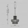 Подвесной светильник Maytoni Namiki MOD465PL-L12BK3 MOD465PL-L12BK3 - 6