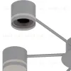 Потолочная люстра Reluce 06730-0.3-06 GX53 GREY 06730-0.3-06 GX53 GREY - 2