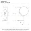 Настенный светильник Lussole Stream LSP-5003 LSP-5003 - 3