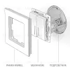 Выключатель двухклавишный с подсветкой Werkel W1120106  4690389164859 a050883 4690389164859 - 2
