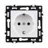 Розетка штепсельная SCHUKO 16A/250 В, белый Kollinger Asthetik AS-014WH AS-014WH - 1