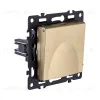 Розетка штепсельная SCHUKO 16A/250 В с крышкой, золотой Kollinger Asthetik AS-015GD AS-015GD - 2