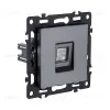 Розетка Ethernet RJ45 Cat.6, серый Kollinger Asthetik AS-017GY AS-017GY - 2