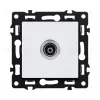 Розетка спутниковая SAT, белый Kollinger Asthetik AS-021WH AS-021WH - 1