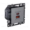 Розетка USB A+C 65W, серый Kollinger Asthetik AS-024GY AS-024GY - 2