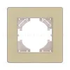 Рамка 1-постовая, золотой Kollinger Eleganz Acryl EA1GD EA1GD - 1