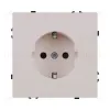 Розетка штепсельная SCHUKO 16A/250 В, кашемир матовый Kollinger Eclipse EC-014CM EC-014CM - 1