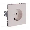 Розетка штепсельная SCHUKO 16A/250 В, кашемир матовый Kollinger Eclipse EC-014CM EC-014CM - 2