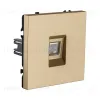Розетка Ethernet RJ45 Cat.6, золотой Kollinger Eclipse EC-017GD EC-017GD - 2