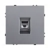 Розетка Ethernet RJ45 Cat.6, серый Kollinger Eclipse EC-017GY EC-017GY - 1