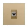 Розетка Ethernet RJ45 Cat.6, золотой Kollinger Eclipse EC-017GD EC-017GD - 1