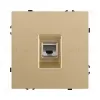 Розетка телефонная RJ11, золотой Kollinger Eclipse EC-019GD EC-019GD - 1