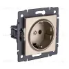 Розетка штепсельная SCHUKO 16A/250 В, золотой Kollinger REA-002GD для Aspekt, Eleganz, Reflex REA-002GD - 4