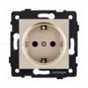 Розетка штепсельная SCHUKO 16A/250 В, золотой Kollinger REA-002GD для Aspekt, Eleganz, Reflex REA-002GD - 1