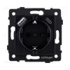Розетка штепсельная SCHUKO 16A/250 В с USB A+C 20W, черный Kollinger REA-004BK для Aspekt, Eleganz, Reflex REA-004BK - 1